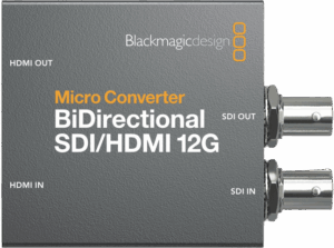Blackmagic Micro Converter BiDirectional SDI/hdmi 12G wPSU