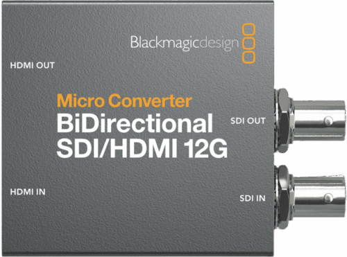 Blackmagic Micro Converter BiDirectional SDI/hdmi 12G