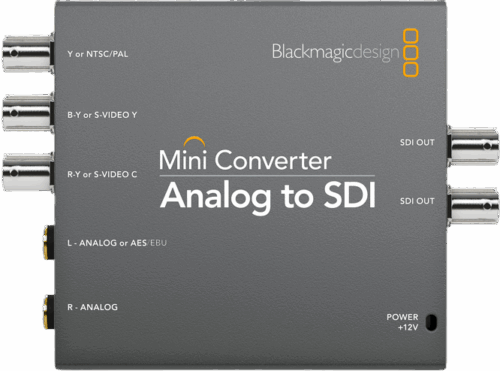 Blackmagic Mini Converter Analog to SDI